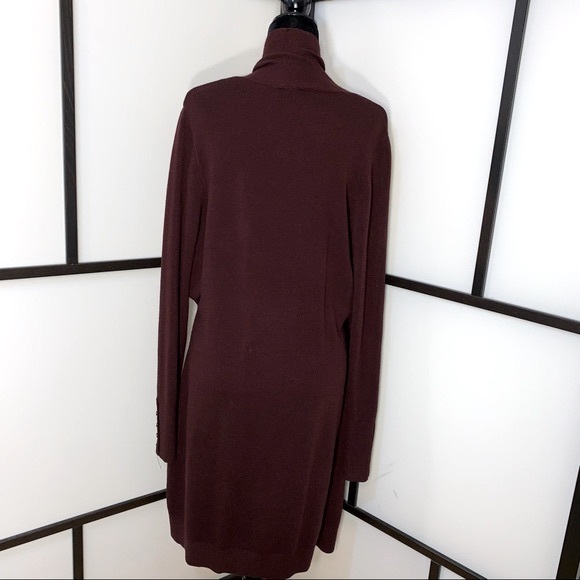 Sweater Dress in Stunning Wine Colour - Picture 4 of 9